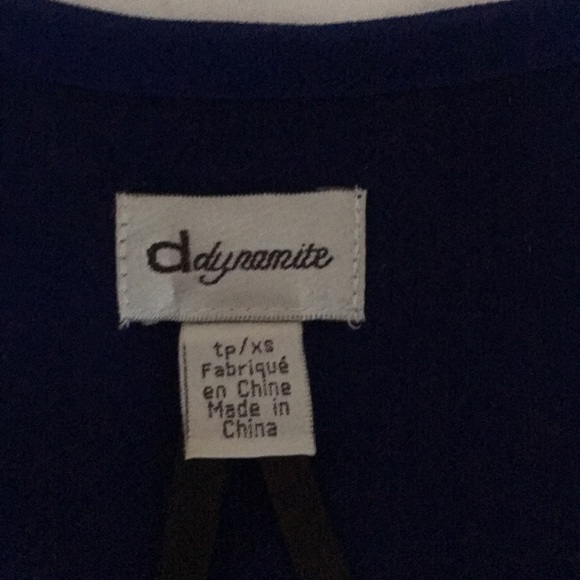 Blue Sequin racer back tank size XS - Picture 5 of 6